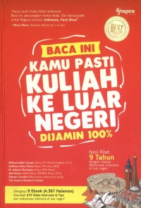 Image of Baca Ini Kamu Pasti Kuliah Ke Luar Negeri Dijamin 100% + CD