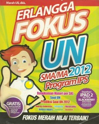 Image of Erlangga Fokus UN SMA/MA 2012 Program IPS