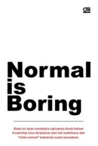 Image of Normal is Boring