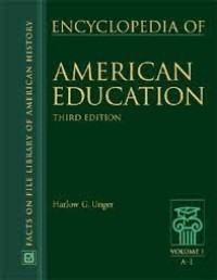 Image of Encyclopedia of American Education: Second Edition Vol III R-Z
