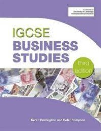 Image of IGCSE Business Studies (third edition)
