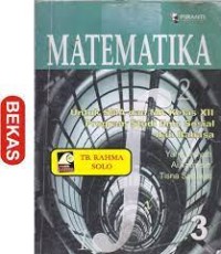 Image of Matematika untuk SMA kelas XII Program Ilmu Sosial