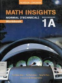Image of Math Insight Normal Secondary 1A