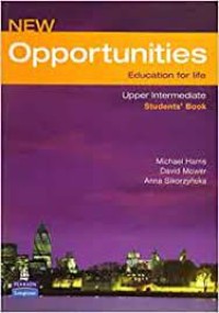 Image of New Opportunities Education for Life: Upper Intermediate S.B