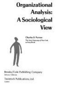 Organizational Analysis: A Sociology View