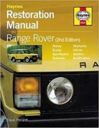 Image of Restoration Manual Range Rover