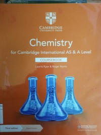 Image of Chemistry for Cambridge International AS & A Level Coursebook