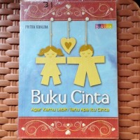 Image of Buku Cinta : Agar Kamu Lebih Tau Apa itu Cinta