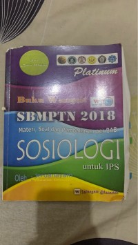 Image of Buku Wangsit SBMPTN 2018 Materi, soal, dan pembahasan per BAB Sosiologi