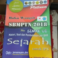 Image of Buku Wangsit SBMPTN 2018 Plus SIMAK UI sejarah