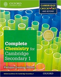 Image of Complete Chemistry for Cambridge Secondary 1