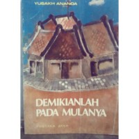 Image of Demikianlah Pada Mulanya