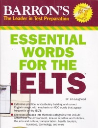 Image of Essential Words for The IELTS (Book & Audio)