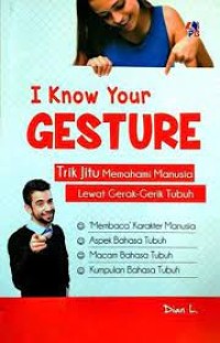 Image of I Know Your Gesture