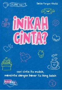 Image of Inikah Cinta?