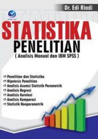 Image of Statistika penelitian Analisa manual dan IBM SPSS