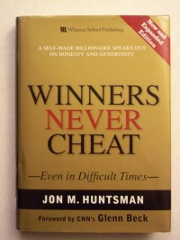 Image of winners never cheat